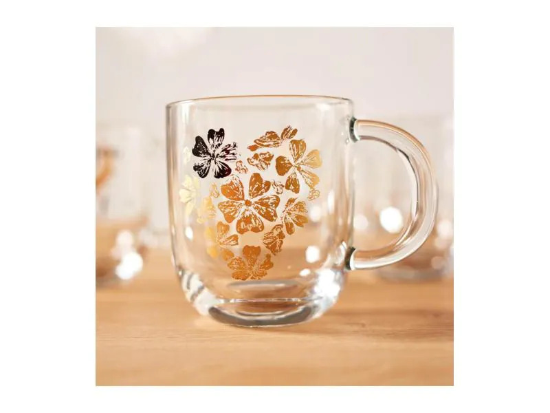 Leonardo Kaffeetasse Emozione 0.4 l, 1 Stück, Transparent