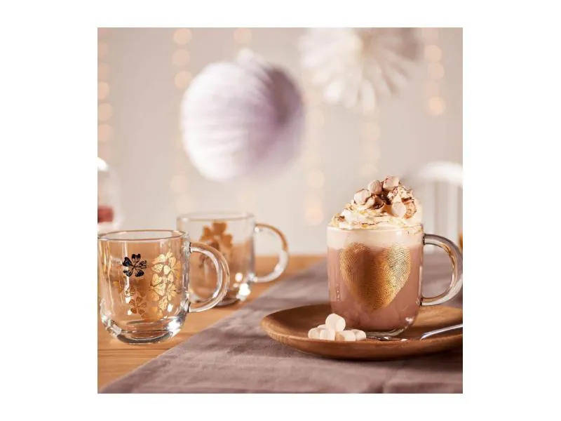 Leonardo Kaffeetasse Emozione 0.4 l, 1 Stück, Transparent