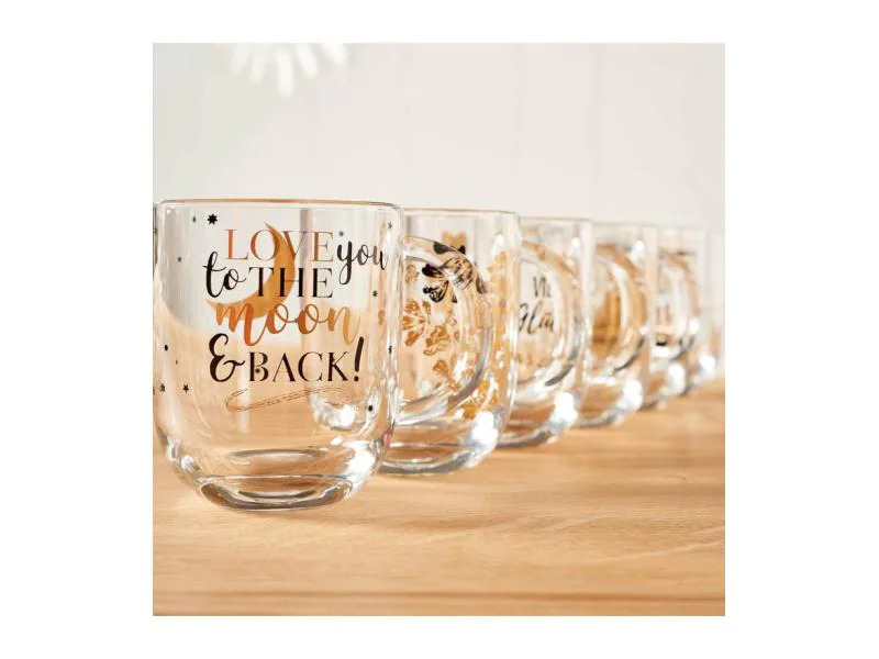 Leonardo Kaffeetasse Emozione 0.4 l, 1 Stück, Transparent