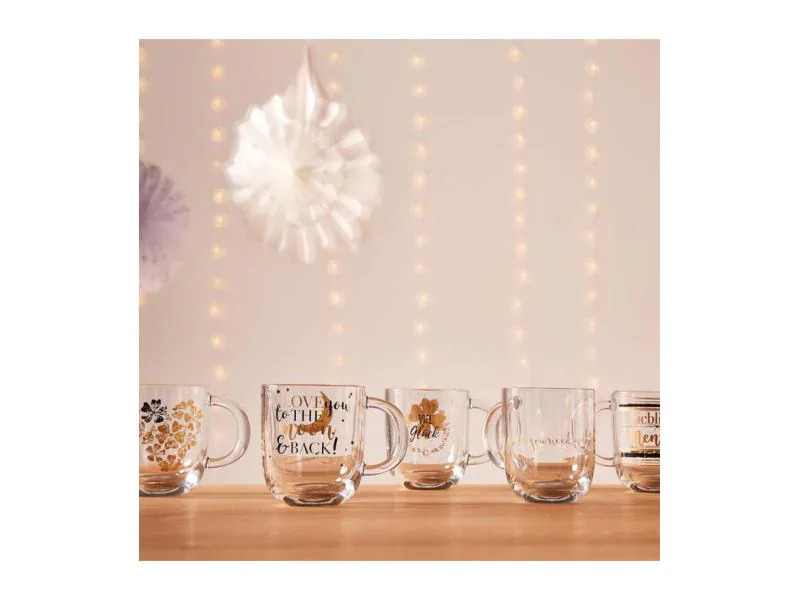 Leonardo Kaffeetasse Emozione 0.4 l, 1 Stück, Transparent