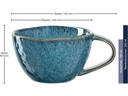 Leonardo Kaffeetasse Matera 0.29 l, 4 Stück, Blau