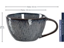 Leonardo Kaffeetasse Matera 0.29 l, 4 Stück, Schwarz