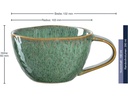 Leonardo Kaffeetasse Matera 290 ml, 4 Stück, Grün