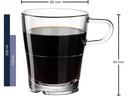 Leonardo Kaffeetasse Senso 0.25 l, 6 Stück, Transparent