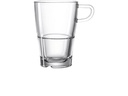 Leonardo Latte Macchiato Senso 0.35 l, 6 Stück, Transparent