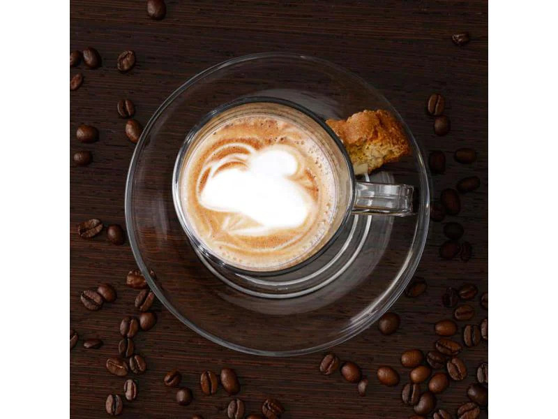 Leonardo Latte Macchiato Senso 0.35 l, 6 Stück, Transparent