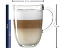 Leonardo Latte Macchiato-Glas Napoli 380 ml, 6 Stück, Transparent