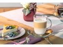 Leonardo Latte Macchiato-Glas Napoli 380 ml, 6 Stück, Transparent