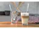 Leonardo Latte Macchiato-Glas Napoli Solo Coffee 410 ml, Transparent