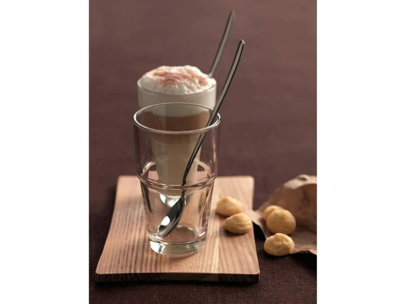 Leonardo Latte Macchiato-Glas Solo 3.7 dl, 6 Stück, Transparent