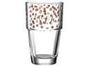 Leonardo Latte Macchiato-Glas Solo mit Punkten 410 ml, 6 Stück