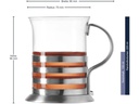 Leonardo Teetasse Balance 0.22 l, 2 Stück, Transparent