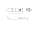 Bemero Audio-Adapter BA1104 XLR 3 Pole male - Klinke 6,3mm female