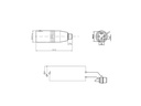 Bemero Audio-Adapter BA1202 XLR 3 Pole male - Cinch