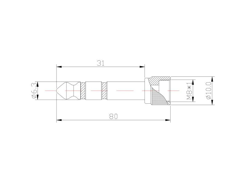 Bemero Audio-Adapter BA2003 Klinke 6,3mm male - Klinke 3,5mm female