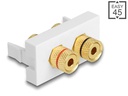 Delock Audio-Adapter 22.5x45mm, Optik 1 Spezial - Spezial