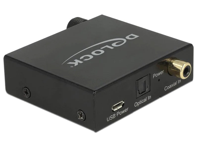Delock Audio-Adapter Digital - Analog Konverter mit Verstärker
