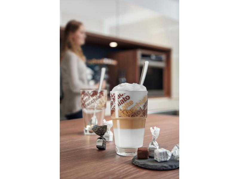 Leonardo Latte Macchiato-Glas 3.7 dl, 2 Stück, Transparent
