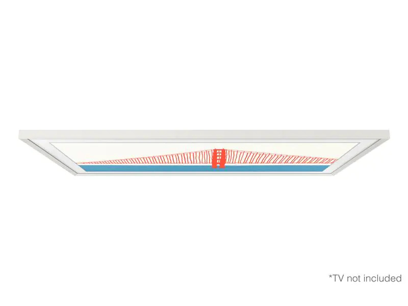 Samsung Wechselrahmen 55 Frame VG-SCFA55WTCXC Chamfer White