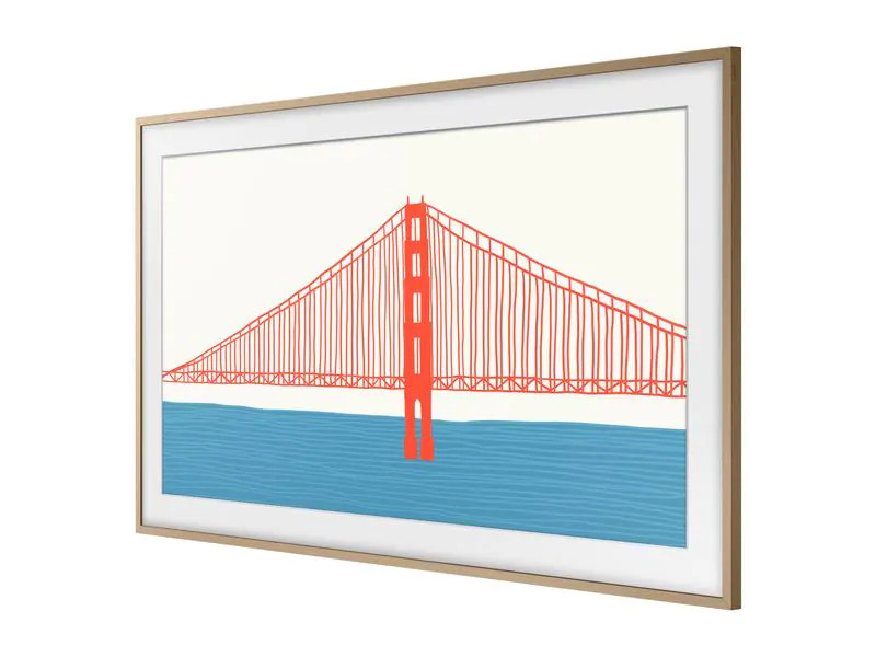 Samsung Wechselrahmen 65 Frame VG-SCFA65TKBXC Teak