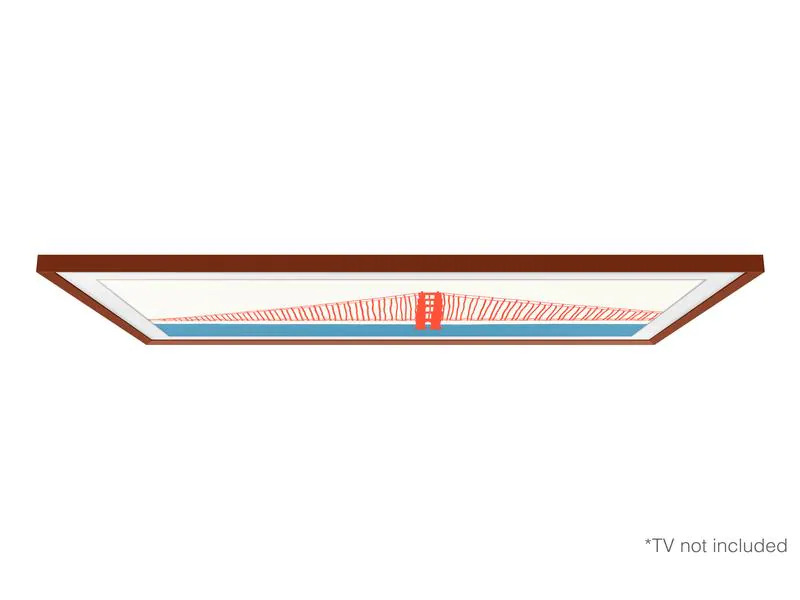 Samsung Wechselrahmen 65 Frame VG-SCFA65TRCXC Chamfer Terracotta