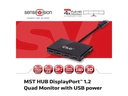 Club 3D Adapter CSV-6400 MST Hub DisplayPort 1.2