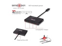 Club 3D Adapter CSV-6400 MST Hub DisplayPort 1.2