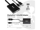Club 3D Adapter DisplayPort - DVI-I Aktiv