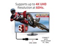 Club 3D Adapter USB 3.1 Type-C - HDMI 2.0 UHD 4K60Hz, Aktiv