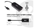 Club 3D Adapter USB 3.2 Gen1 Type C auf RJ45 2.5Gbps