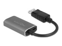 Delock Adapter 8K 60Hz DisplayPort - HDMI-A