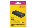 Delock Adapter Displayport - HDMI Schwarz