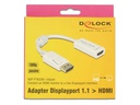 Delock Adapter Displayport - HDMI Weiss