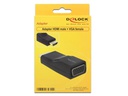 Delock Adapter HDMI - VGA Schwarz