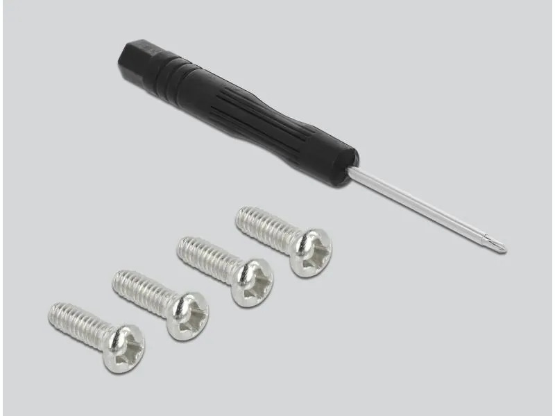 Delock Adapter HDMI-A Stecker zu Terminalblock mit Metall Gehäuse