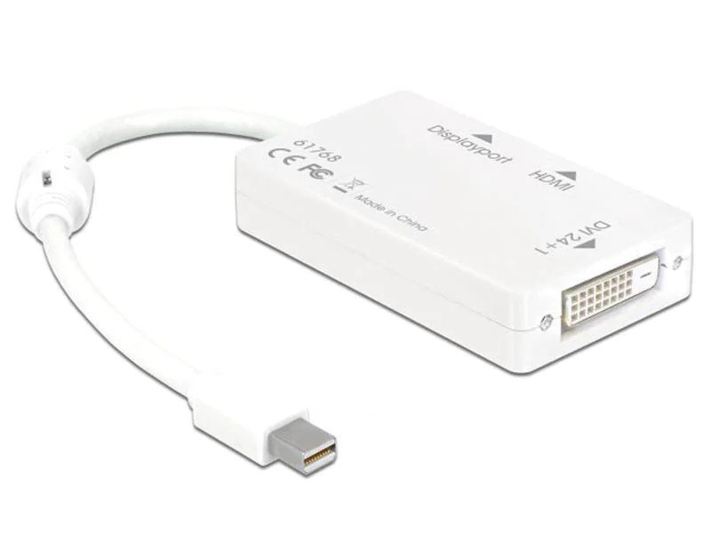 Delock Adapter Mini-DisplayPort - DVI-D/DisplayPort/HDMI