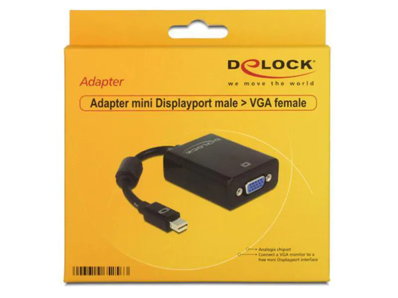 Delock Adapter Mini-DisplayPort - VGA