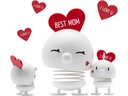 Hoptimist Aufsteller Bimble Love S 8.7 cm, Weiss/Rot
