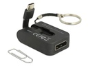 Delock Adapter USB Type-C - DisplayPort 4K, 60 Hz, mit Schlüsselanhänger