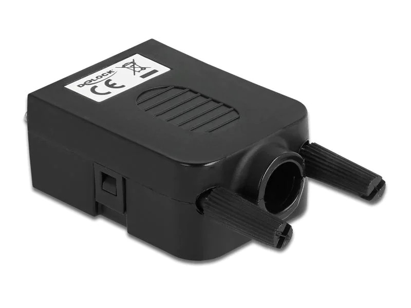 Delock Adapter VGA 10Pin Terminalblock Buchse mit Gehäuse