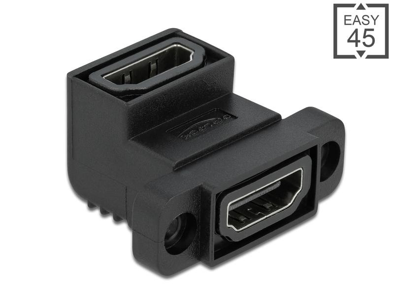 Delock Adapter gewinkelt HDMI - HDMI