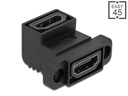 Delock Adapter gewinkelt HDMI - HDMI