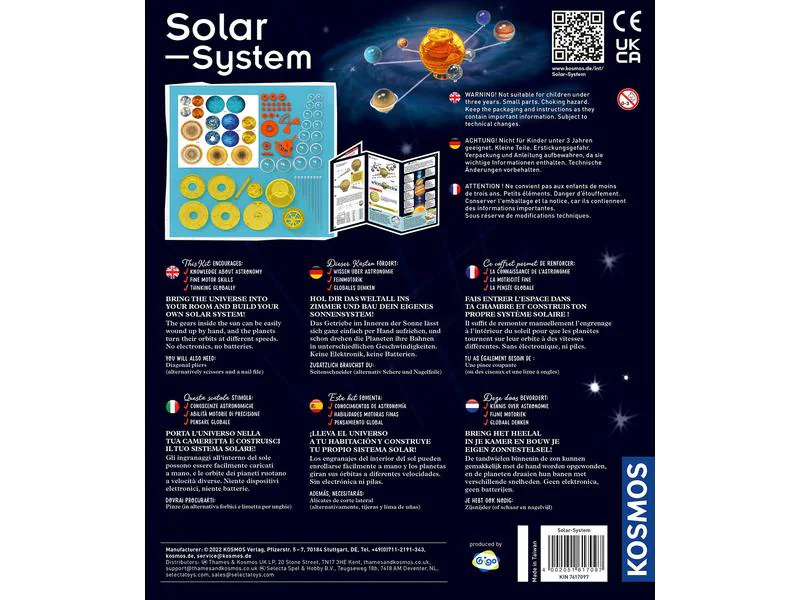 Kosmos Experimentierkasten Sonnensystem
