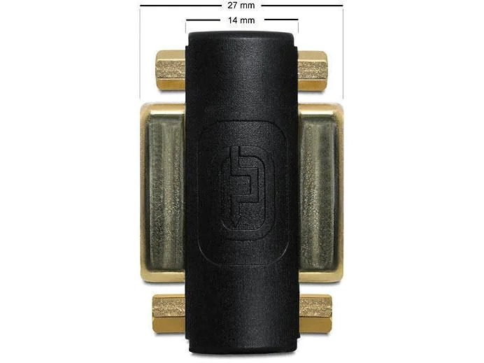 Delock Gender/Invertieradapter f-f DVI-I - DVI-I