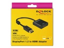 Delock Konverter DP - HDMI Schwarz