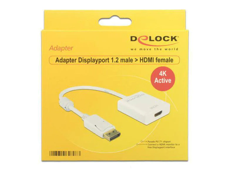Delock Konverter DP - HDMI Weiss