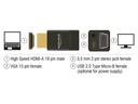 Delock Konverter HDMI - VGA mit Audio