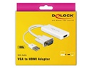 Delock Konverter mit USB-Audio, Weiss