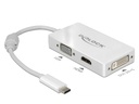Delock Multiadapter 63924   USB-C - DVI-D/HDMI/VGA