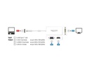 Delock Multiadapter 63924   USB-C - DVI-D/HDMI/VGA